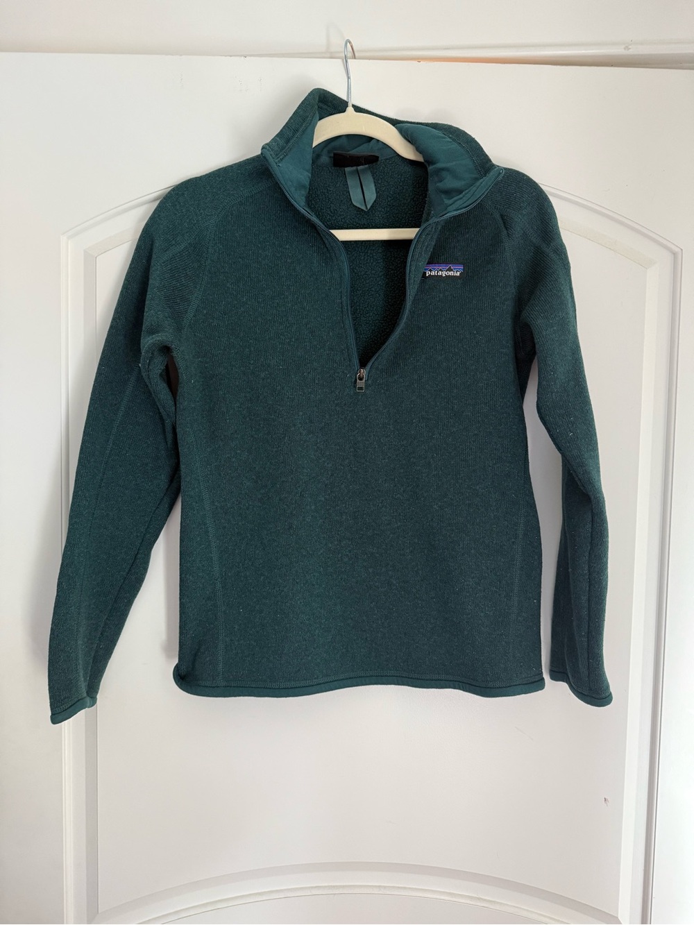 Patagonia Green Half-Zip Fleece Pullover